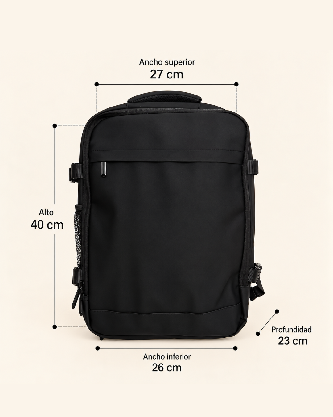 Mochila de Viaje Expandible para Portátil