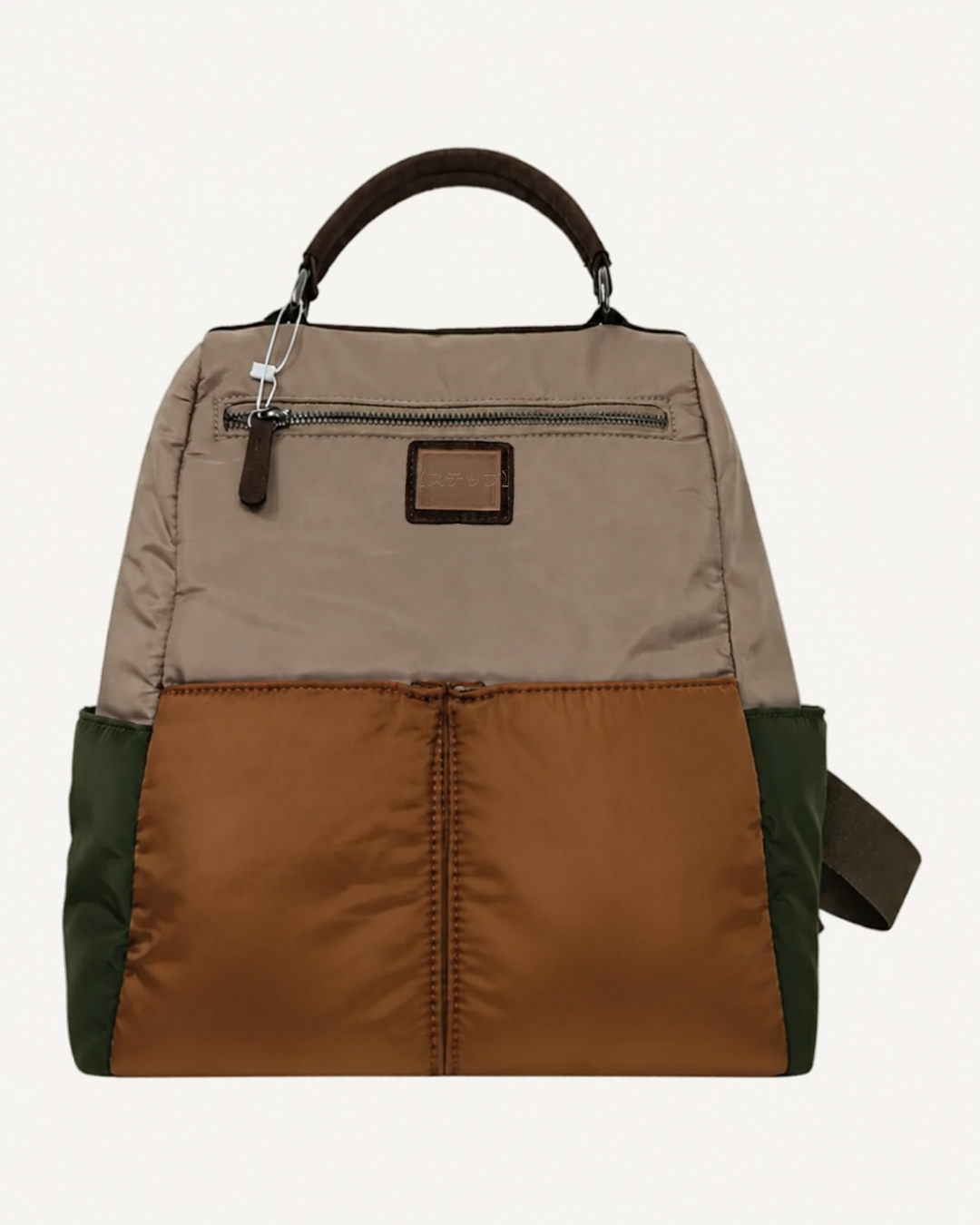 Diebstahlsicherer Damenrucksack, wasserabweisend, mit vielen Fächern, Nylon