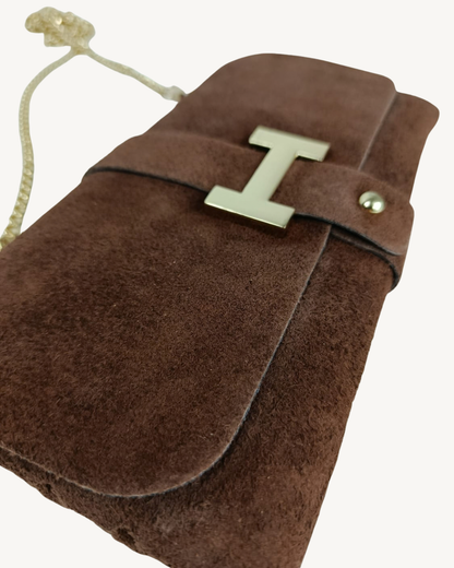Women's Italian Suede Crossbody Bag