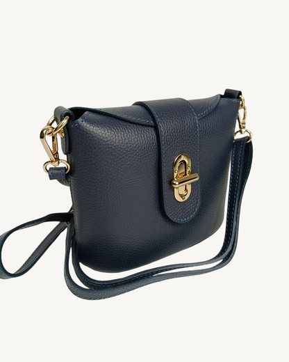Borsa a tracolla in vera pelle da donna
