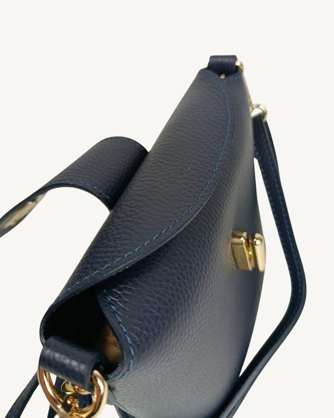 Borsa a tracolla in vera pelle da donna