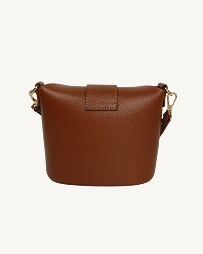 Borsa a tracolla in vera pelle da donna