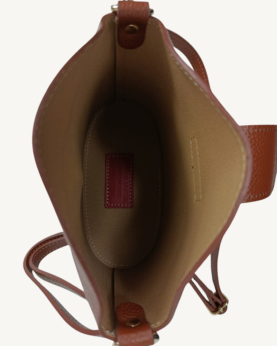 Borsa a tracolla in vera pelle da donna