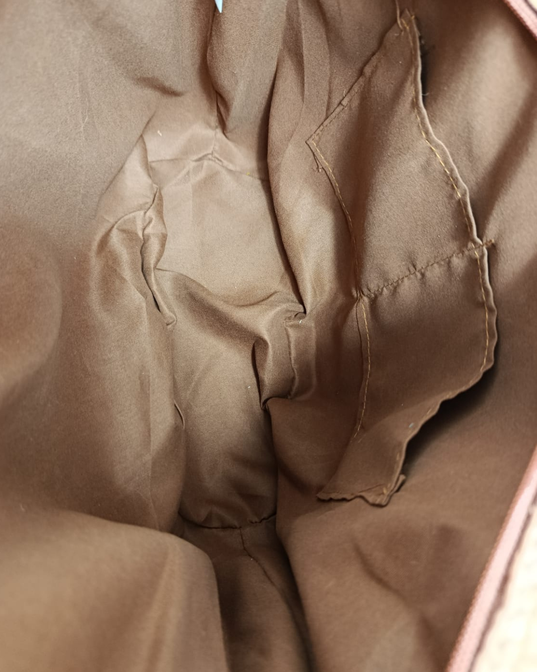 Bolso Shopper Trenzado con Beige Mujer Verano