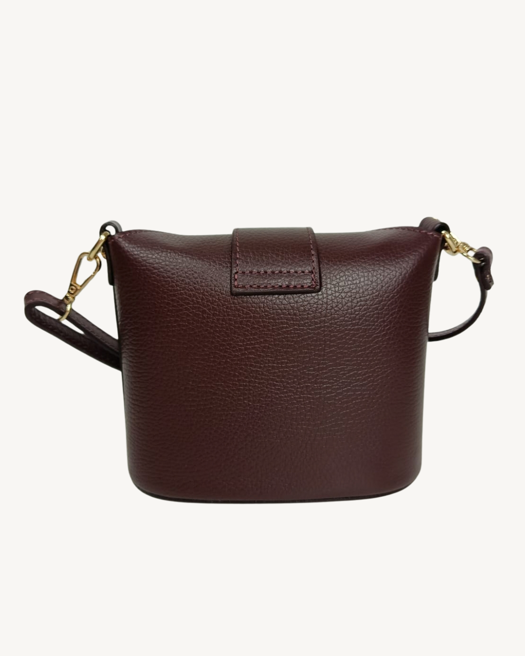 Borsa a tracolla in vera pelle da donna