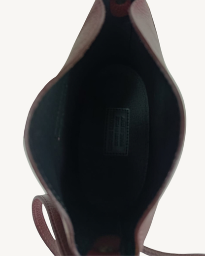 Borsa a tracolla in vera pelle da donna