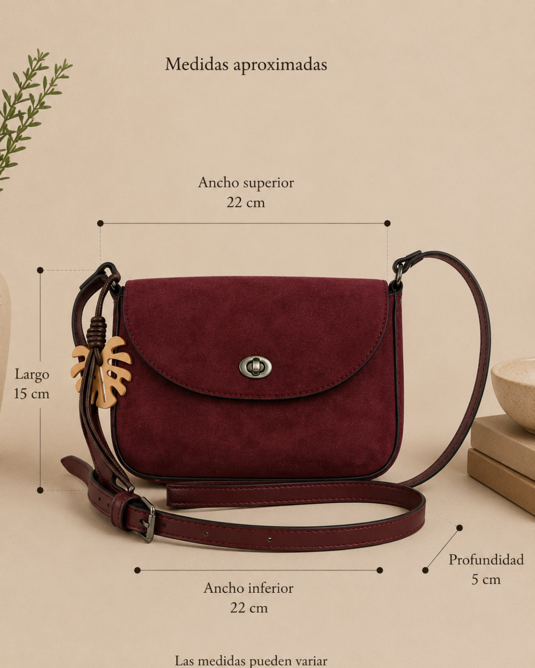 Bolso Bandolera Mujer Elegante Vintage