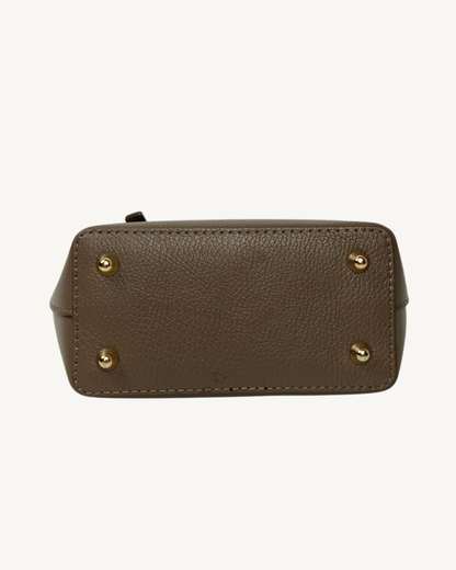Bolso de Piel Italiano de Mano Bandolera Elegante Made in Italy