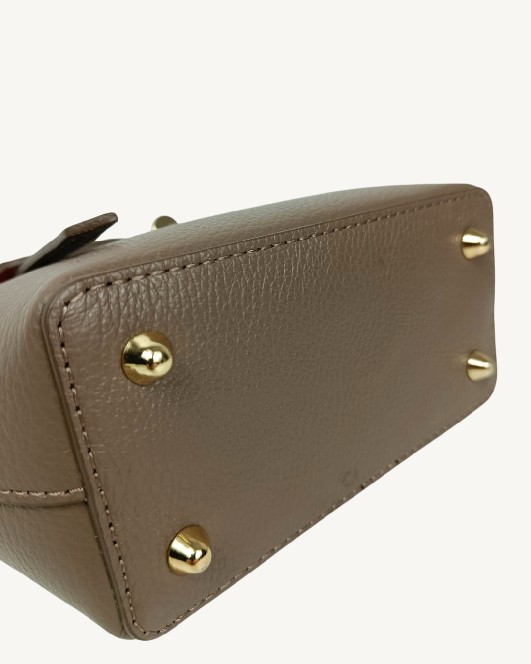 Bolso de Piel Italiano de Mano Bandolera Elegante Made in Italy