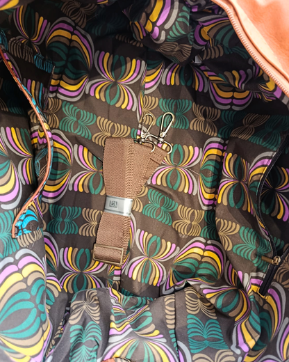 Bolso Tote Grande Camel para viaje