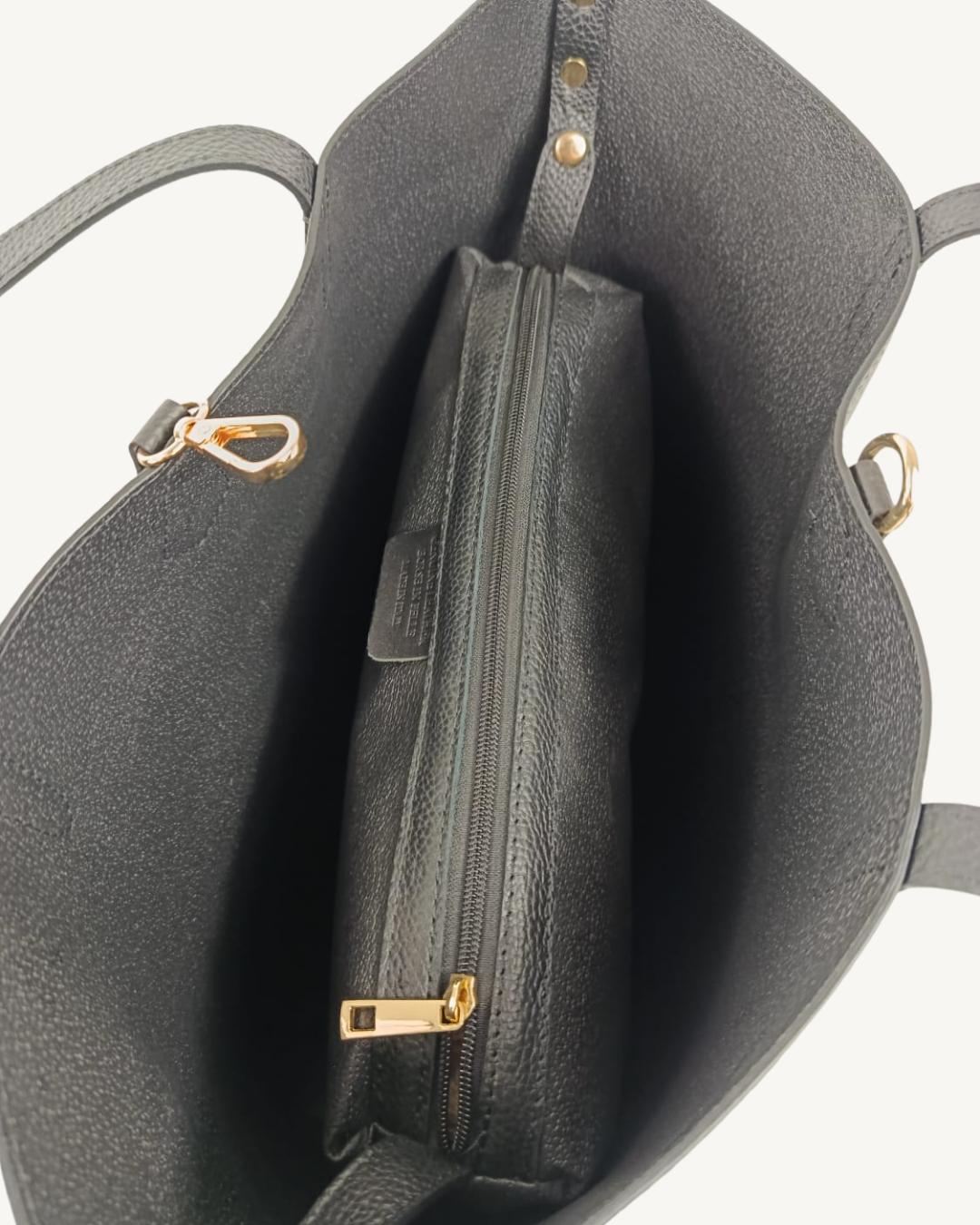 Bolso Shopper Mujer de Piel Italiana para Portátil 15.6