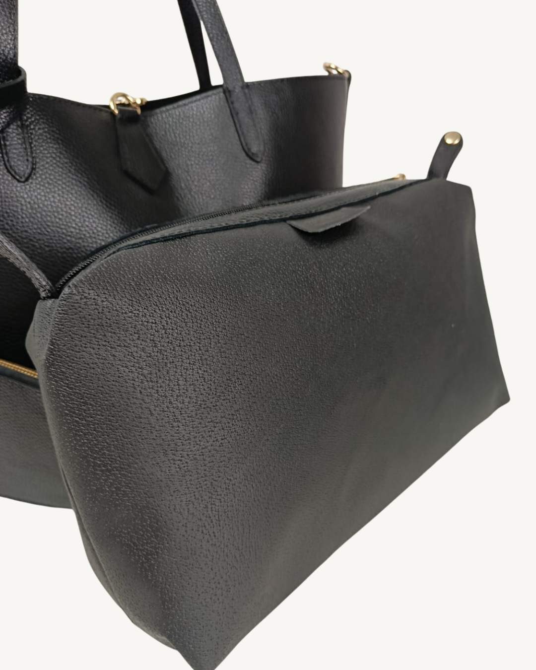 Bolso Shopper Mujer de Piel Italiana para Portátil 15.6