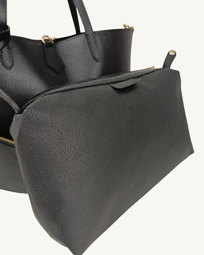 Bolso Shopper Mujer de Piel Italiana para Portátil 15.6