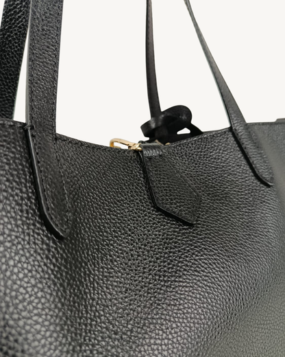 Bolso Shopper Mujer de Piel Italiana para Portátil 15.6