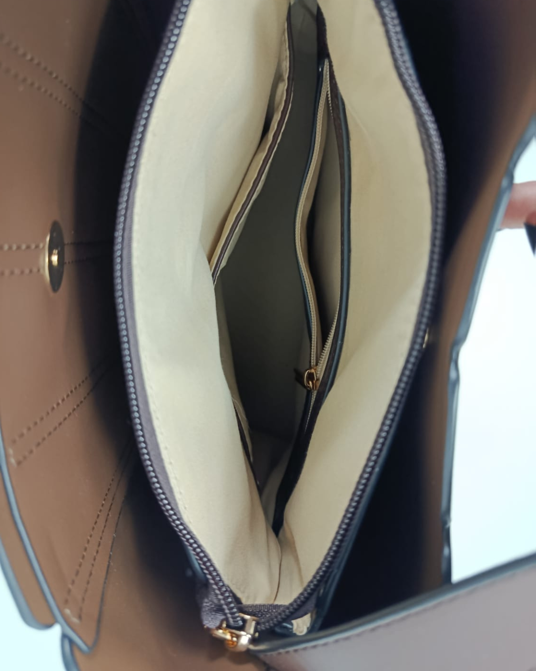 Bolso Mujer Minimalista de Piel Ecológica, Bandolera Elegante con Pañuelo