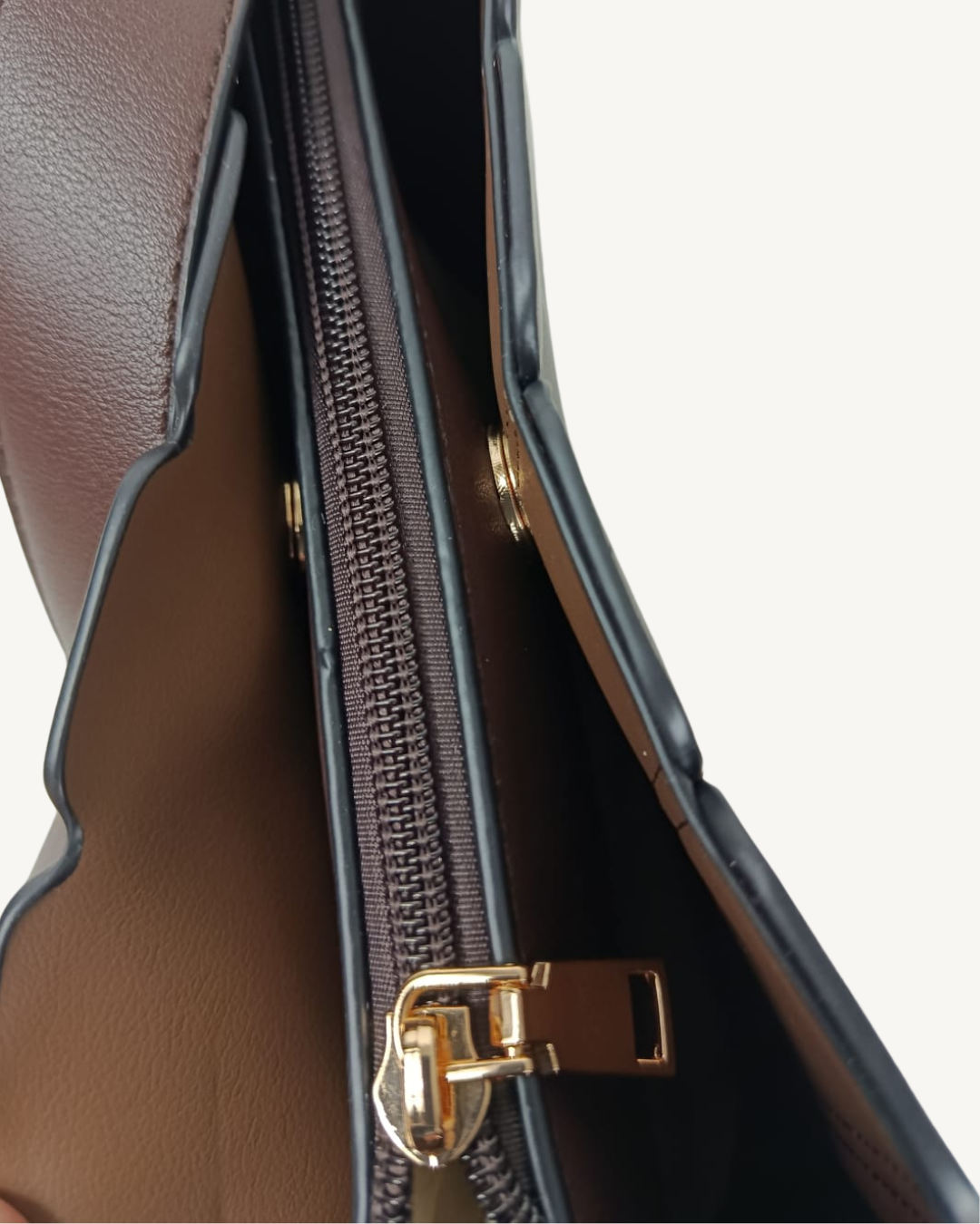 Bolso Mujer Minimalista de Piel Ecológica, Bandolera Elegante con Pañuelo