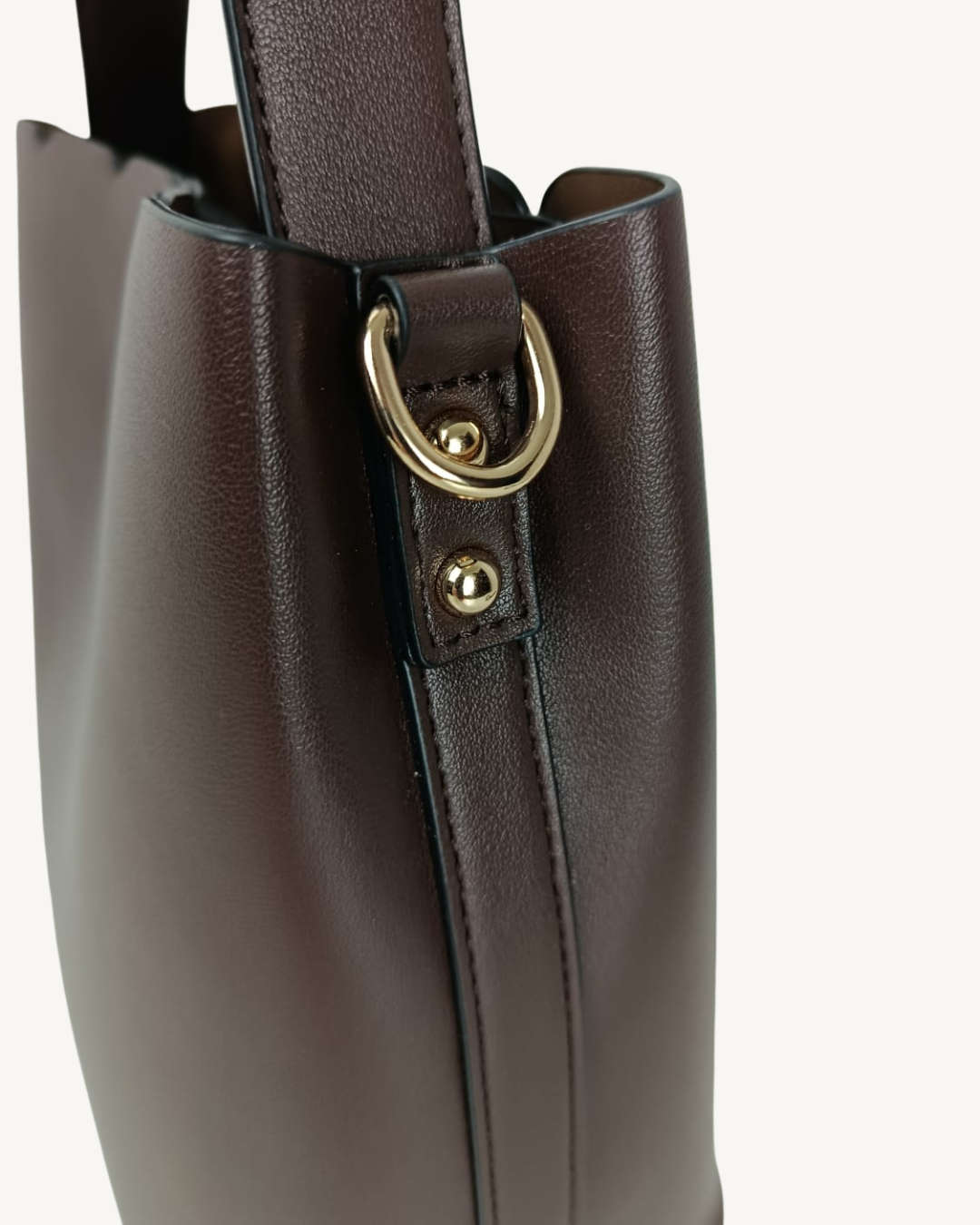 Bolso Mujer Minimalista de Piel Ecológica, Bandolera Elegante con Pañuelo