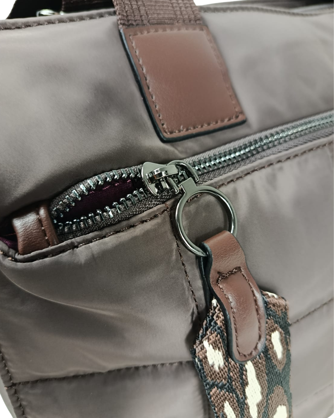 Bolso Acolchado Grande Mujer para Portátil 15,6" Impermeable