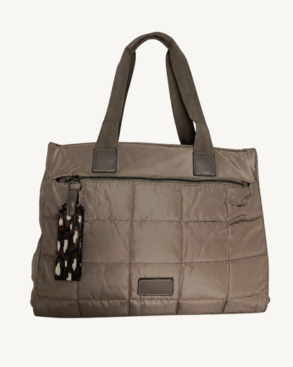 Bolso Acolchado Grande Mujer para Portátil 15,6" Impermeable