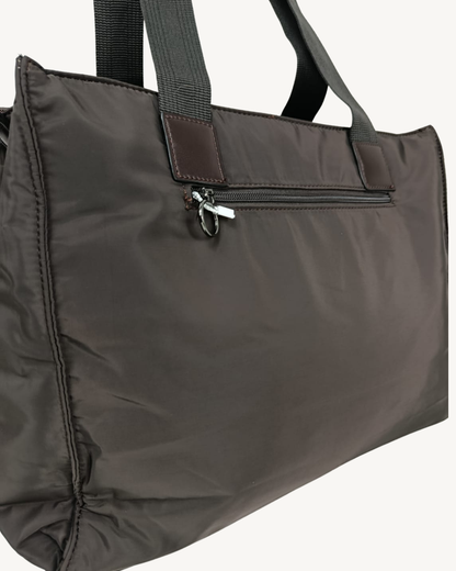 Bolso Acolchado Grande Mujer para Portátil 15,6" Impermeable
