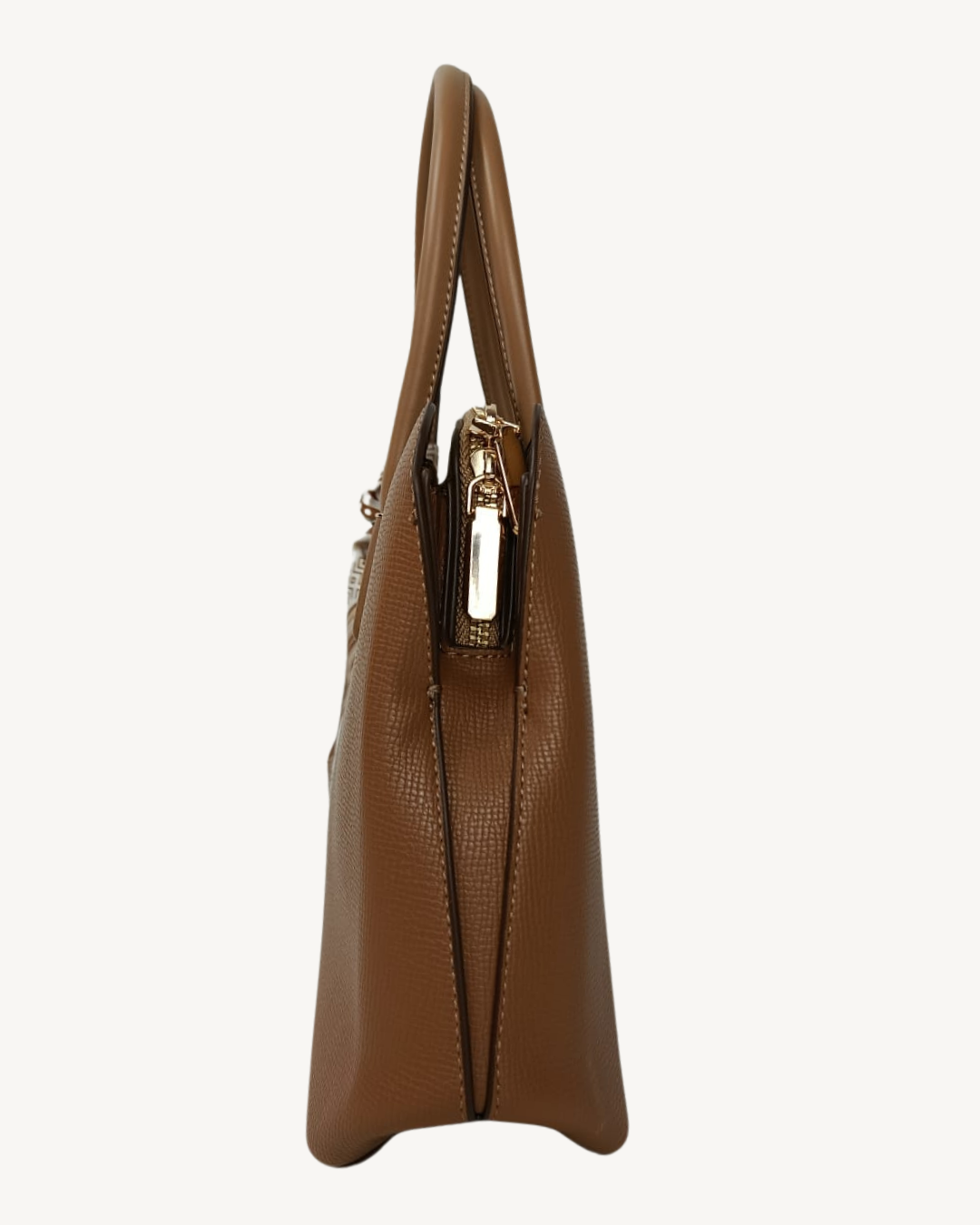 Bolso de Mano Camel Mujer Piel Sintética con Bandolera