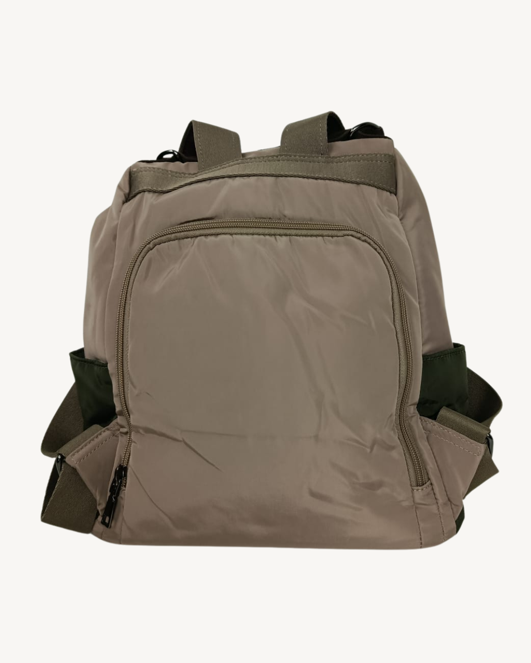 Diebstahlsicherer Damenrucksack, wasserabweisend, mit vielen Fächern, Nylon
