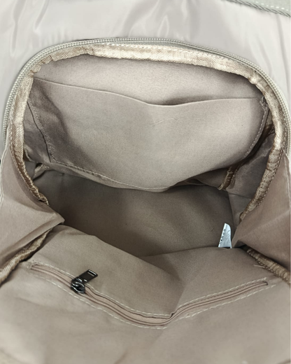 Diebstahlsicherer Damenrucksack, wasserabweisend, mit vielen Fächern, Nylon