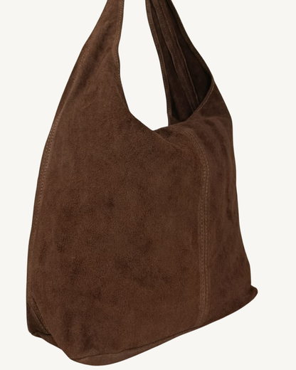 Damen-Hobo-Tasche aus Wildleder
