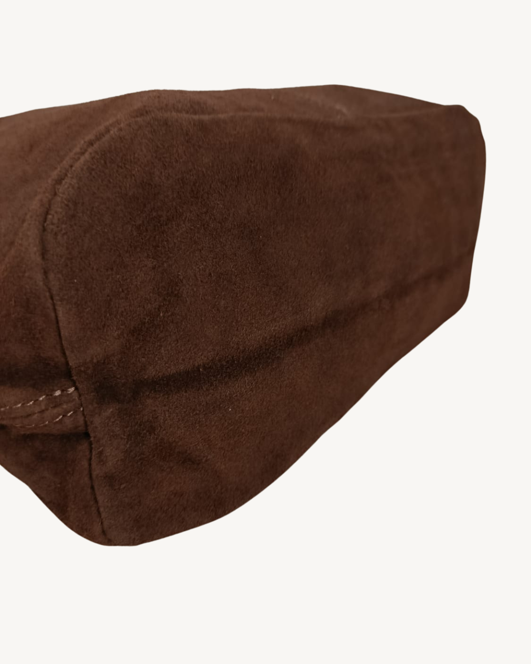 Bolso de ante para mujer con asa de hombro