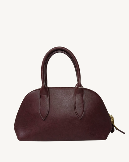 Bolso Bowling Camel Vintage Elegante