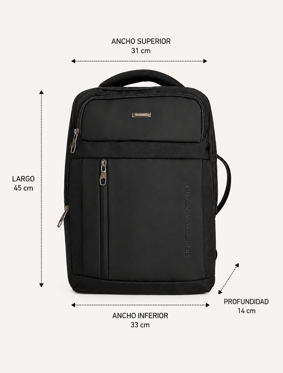 Mochila para ordenador portátil USB - Laptop 17¨