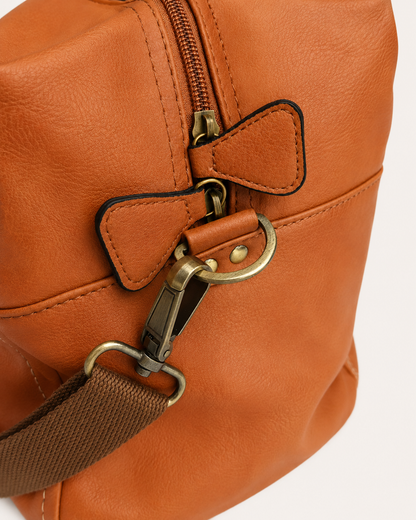 Bolso Tote Grande Camel para viaje
