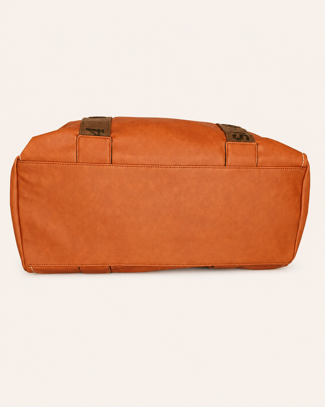 Bolso Tote Grande Camel para viaje