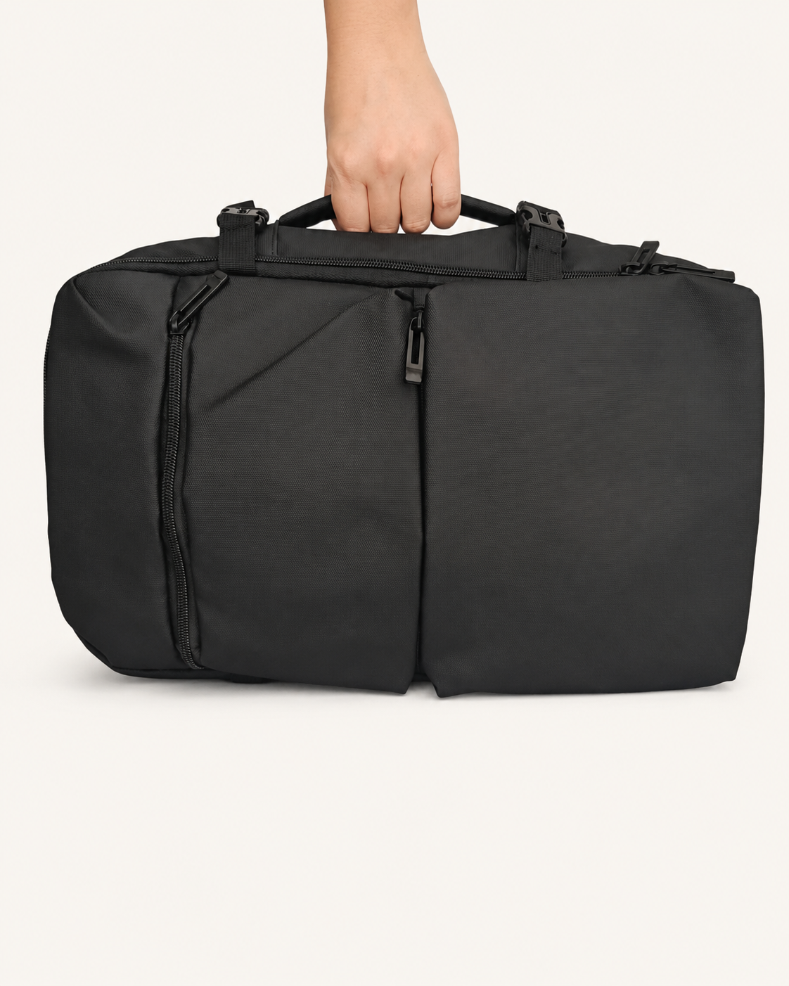 Mochila negra para cabina Rayanair