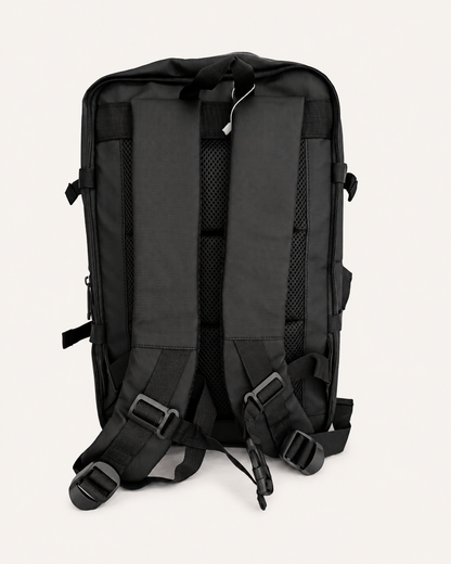 Mochila negra para cabina Rayanair