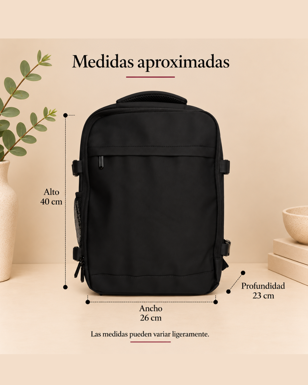 Mochila de Viaje Expandible para Portátil