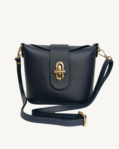 Borsa a tracolla in vera pelle da donna