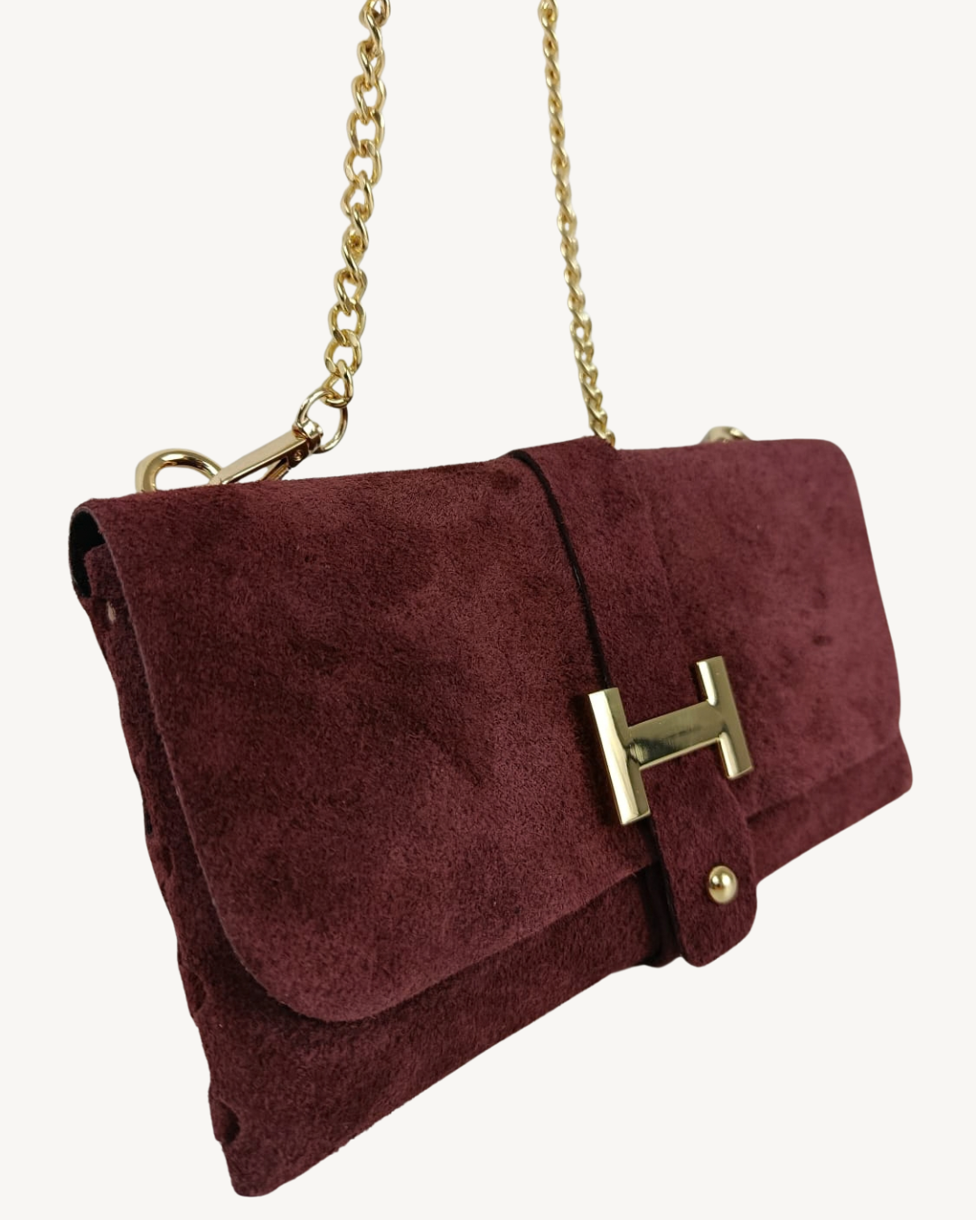 Women's Italian Suede Crossbody Bag