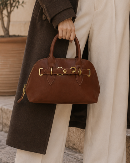 Bolso Bowling Vintage Elegante de mano o bandolera